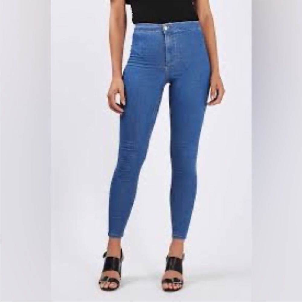 Topshop Skinny Jean Joni Moto High Waist W30 L30